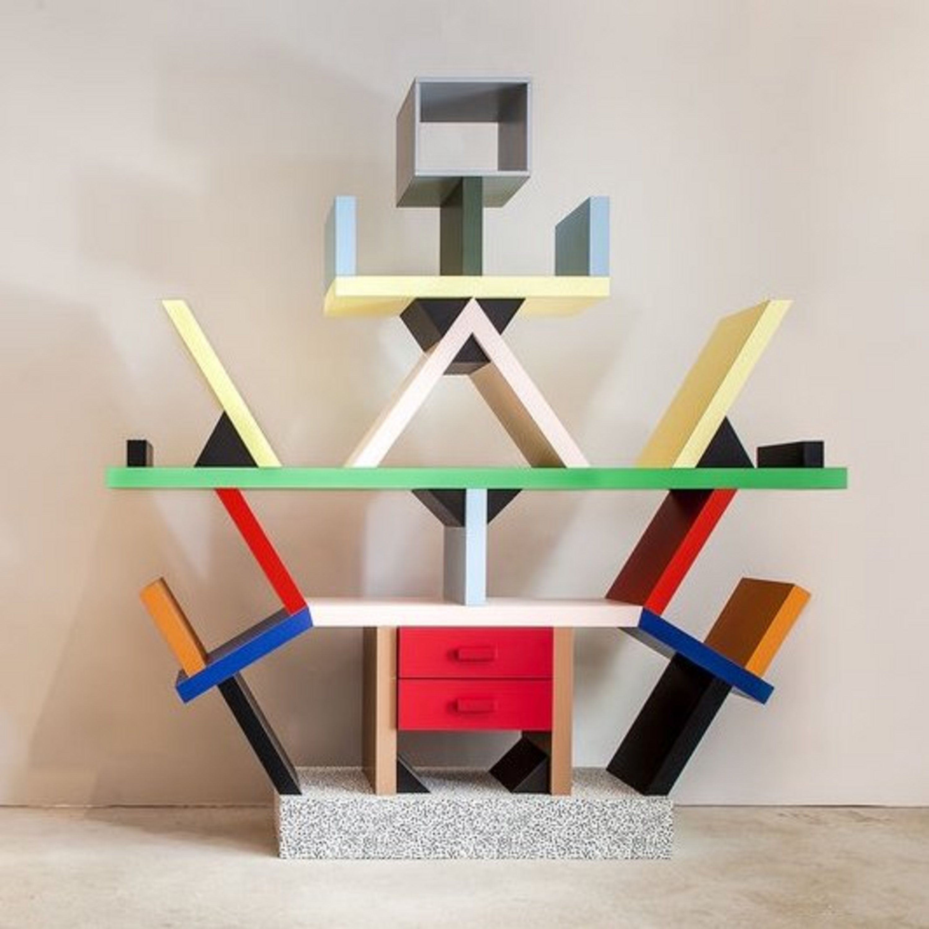 "Carlton" Room Divider by Ettore Sottsass for Memphis, Italy 1981
